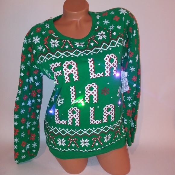 Light Up Christmas Sweater - Picture 4 of 8